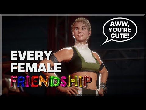 Mortal Kombat 11: Every Female Friendship!
