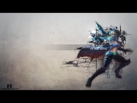 Hi Im Gosu Play Vayne vs Caitlyn League Of Legends Full Gameplay