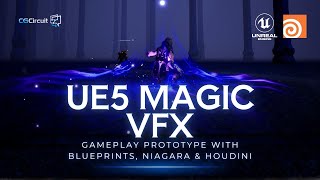 [TRAILER] UE5 Magic VFX Gameplay – Blueprints, Niagara & Houdini