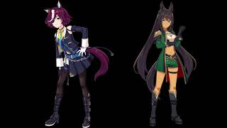 【ウマ娘】タニノギムレットとシンボリクリスエスのリミックス再現