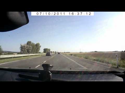 Polsky pirat na D1 a radar Audi BA 137PC