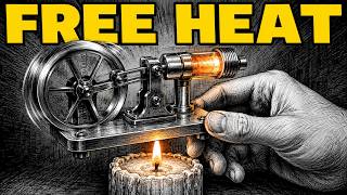 This $100 Engine Runs On A Candle FOREVER (Physics Explained)