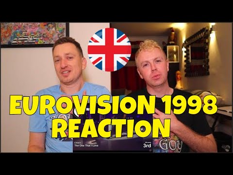 EUROVISION 1998 - REACTION - ALL SONGS - UK
