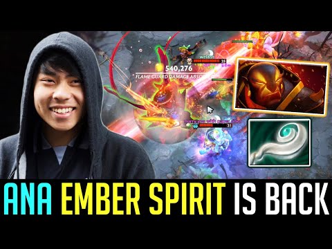 Ana last pick his Signature Hero "EMBER SPIRIT" - We all miss this! DOTA 2