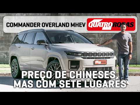 Jeep Commander 'híbrido' tem MELHORA em CONSUMO e mais FÔLEGO, mas é o suficiente?