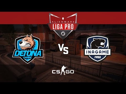 Alienware Liga Pro Gamers Club DEZ/18 - DETONA vs FURIA Inagame  (M2 Inferno)