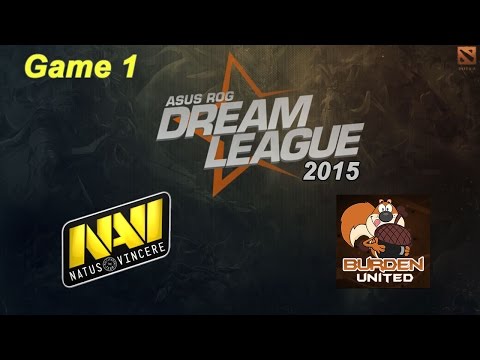 Navi vs Burden United 13.06.2015 game 1 - Asus ROG DreamLeague S3 2015