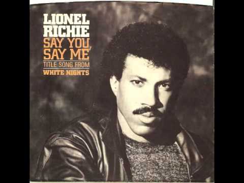 Lionel Richie Say You Say Me - Billboard 1985