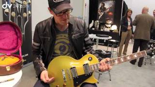 Video thumbnail for Joe Bonamassa Epiphone Les Paul Goldtop NAMM 2012 by DV247 Music Store UK TV