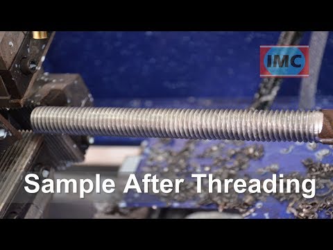Rebar threading machine india/ tmt bar threading machine