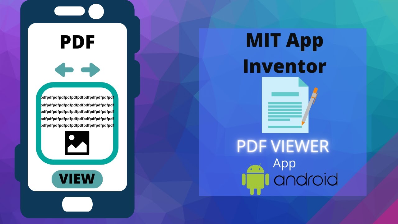 Create PDF Viewer Mobile App || MIT App Inventor || Extensions || By Krishna Raghavendran