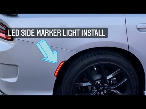 Dodge Charger Led Side Marker Light Install 2015+ How To