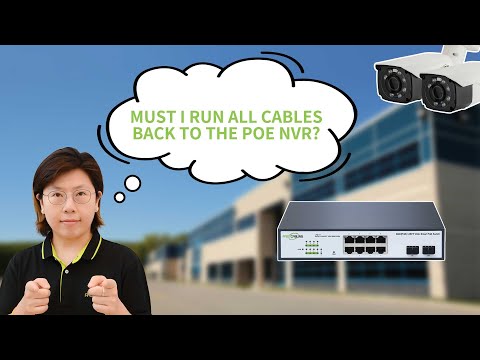 Add A PoE Switch to IP Camera NVR System