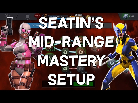 Seatin's Mid-Range Mastery Setup - Marvel Contest Of Champions