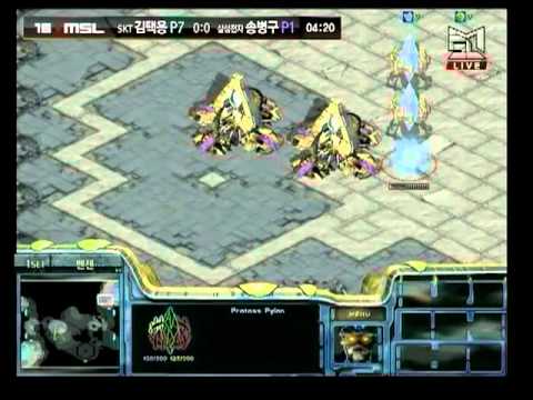 Stork vs Bisu Game 1 @PDPop MSL Ro16 (Part 1)