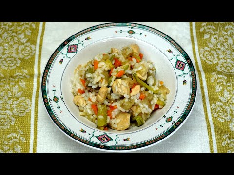 Riso Con Pollo e Verdure Primo Piatto Per Ogni Occasione - Rice With Chicken and Vegetables