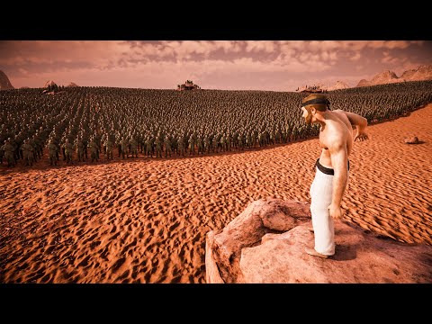 50.000 CHUCK NORRIS vs 1 MILLION ZOMBIES | Ultimate Epic Battle Simulator 2 | UEBS 2