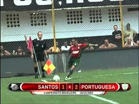 Santos 1 x 2 Portuguesa - Campeonato Brasileiro 2002