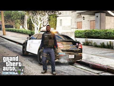 GTA 5 MODS LSPDFR 0.4.1 -  GANG UNIT PATROL!!! (GTA 5 REAL LIFE PC MOD)