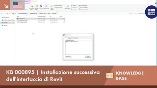 [EN] KB 000895 | Installazione successiva dell'interfaccia di Revit