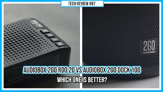 Audiobox 2GO RDO 20 vs Audiobox 2GO Dock 100 Unboxing Review!