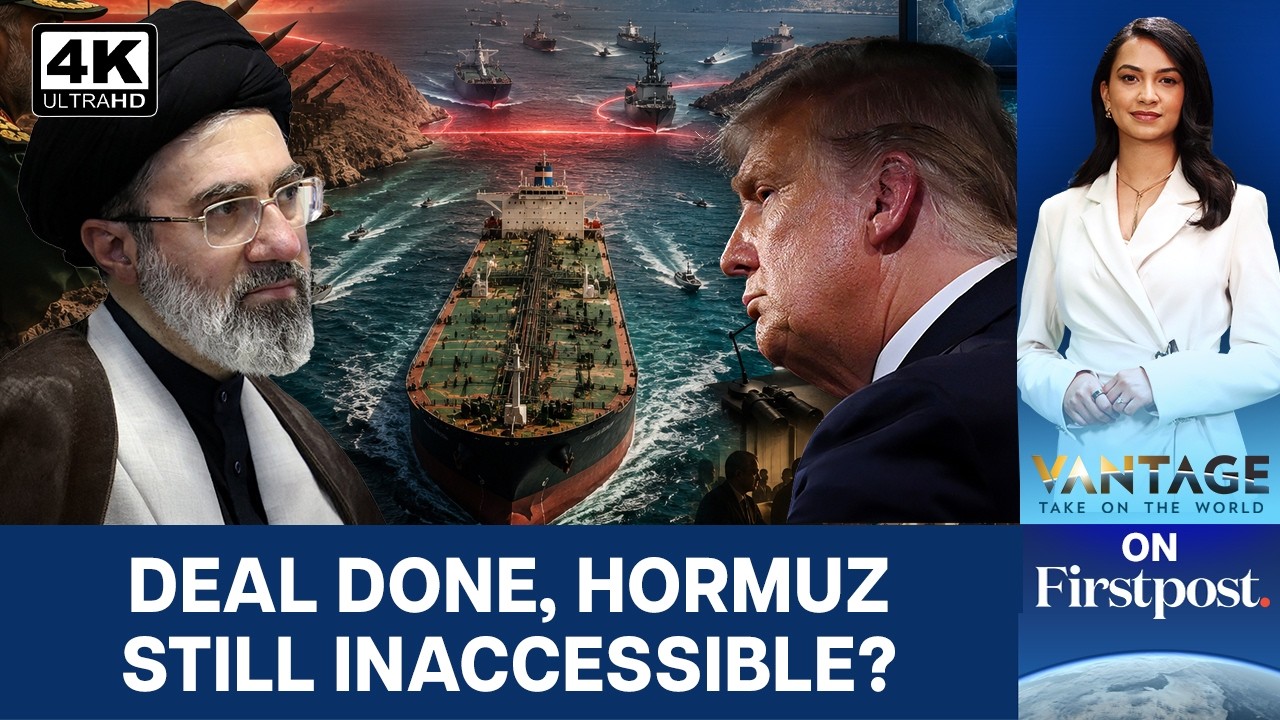 Iran May Close Strait of Hormuz Again Says US Intel, Peace Deal Hangs By | Vantage on Firstpost | 4K
