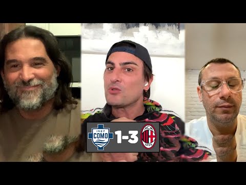 "Allegri's perfect match" – Como 1-3 Milan | Cassano and Adani comment on Milan's victory