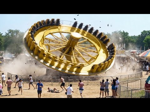 Moments Filmed Seconds Before Disasters