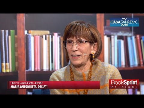 Maria Antonietta Desiati da Casa Sanremo 2020 - BookSprint Edizioni