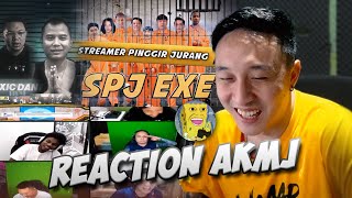 Download lagu REACTION AKMJ SPJ! SUMPAH NGAKAK MAU NANGIS LIAT JOSH DIBULY! WKWKWK mp3