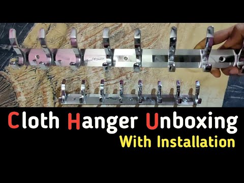 Aluminum Wall Hook Cloth Hanger