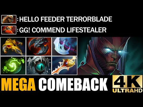 From Bad Start To Godlike Divine Rapier Terrorblade Defend Mega Epic Comeback Dota 2 Pro Gameplay