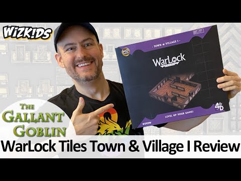 WarLock Tiles: Town & Village I Review - WizKids Prepainted Miniature Terrain