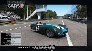 Project CARS: Aston Martin DBR1 300 @Monza GP - preview & test lap (Aston Martin Track Expansion)