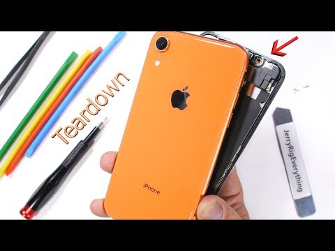 iPhone XRのティアダウン!- 色付きのiPhoneを開くには？ (iPhone XR Teardown! - How to open the colored iPhone?)