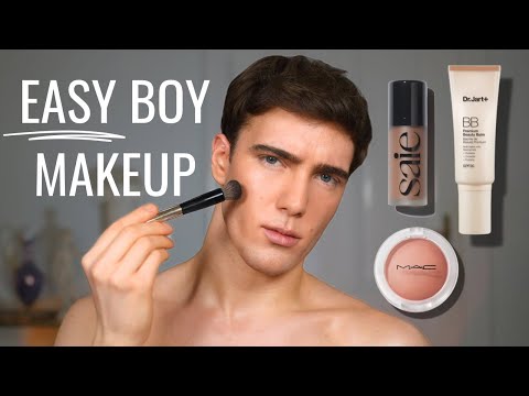 The Art of Quick, Effortless Men's Makeup