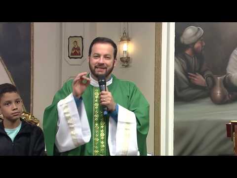 Frei Rinaldo Stecanella celebra Missa pelos desempregados e endividados