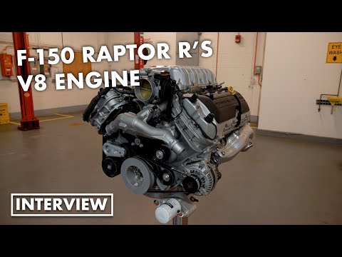 2023 Ford F-150 Raptor R engine interview