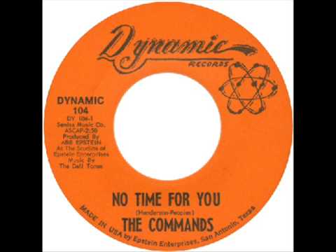 The Commands No Time For You Dynamic 104 1964