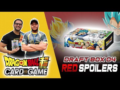 RED CARD SPOILERS! DBS Draft Box #4 - Peter & Marcel