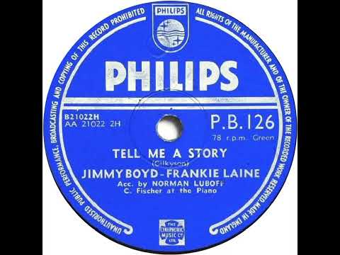 UK New Entry 1953 (33) Jimmy Boyd-Frankie Laine - Tell Me A Story