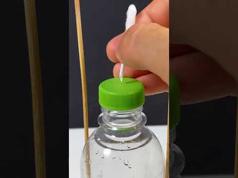 How easy it is to make drip irrigation for plants  #diy #tips #shorts