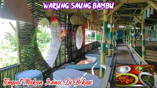 Download lagu Warung Saung Bambu - Iconic Dining Spot in Bekasi // Lesehan, Saung, Live Music, Photo Spot mp3