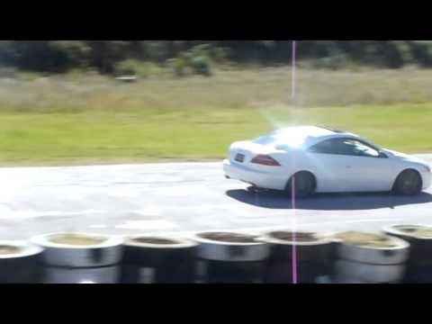 Accord V6 6 speed vs 350Z on track
