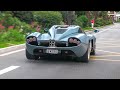 MONACO 2025 SUPERCARS George Russell Police Girls Driving Supercars F1 Tunnel