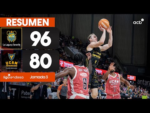 La Laguna Tenerife - UCAM Murcia(96-80) RESUMEN | Liga Endesa 2025-26