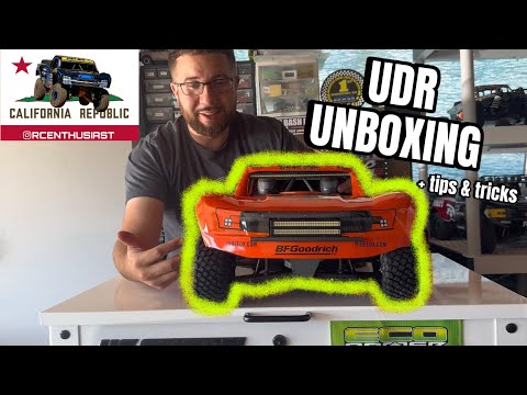Traxxas Unlimited Desert Racer UDR Unboxing - 2025 Fox Orange Edition