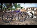 Flat bar Gravel Bike Review featuring the Poseidon Redwood