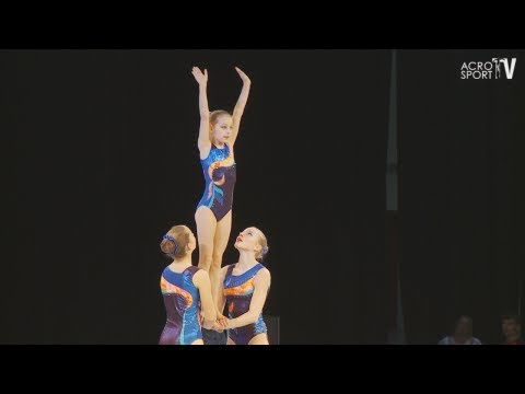 Sachsenpokal Riesa 2012 Age Group Dynamic Women's Group Germany - Arndt, Liebelt, Schmalfuß