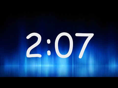 2:07 Minutes Timer / Countdown from 2min 7sec